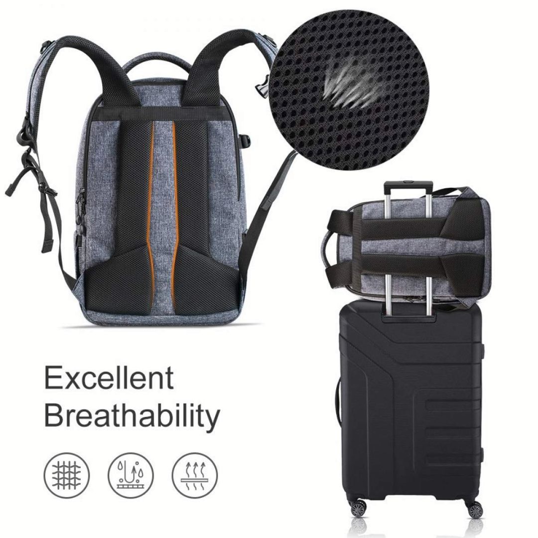 K&F Concept Large Camera Backpack Professional Waterproof KF13.044V5 - 5